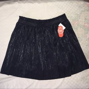 Wonder Nation Shimmery Pleated Skirt Girls Size 18